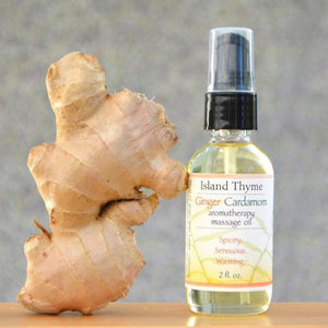 Island Thyme Aromatherapy Massage Oil