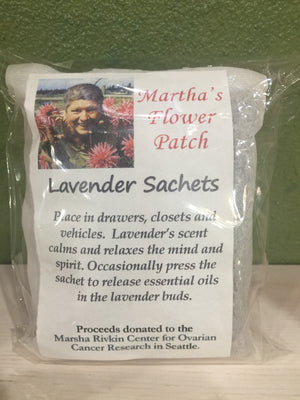 Martha's Flower Patch Lavender Sachet
