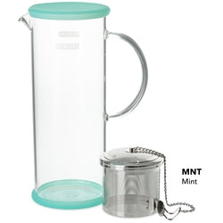 Lucent Glass Iced Tea Jug w/ Capsule Infuser