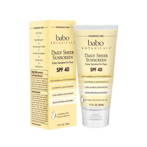 Babo Daily Sheer Sunscreen SPF 40
