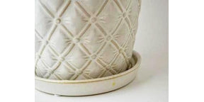 Ceramic  Pot with Saucer