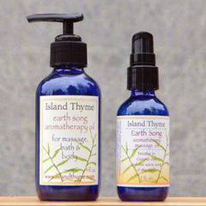 Island Thyme Aromatherapy Massage Oil