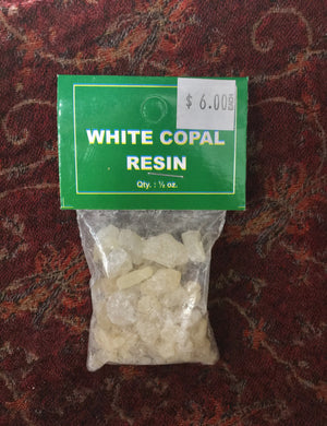White Copal Resin