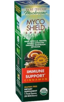 Host Defense Myco Shield Immune Spray Cinnamon